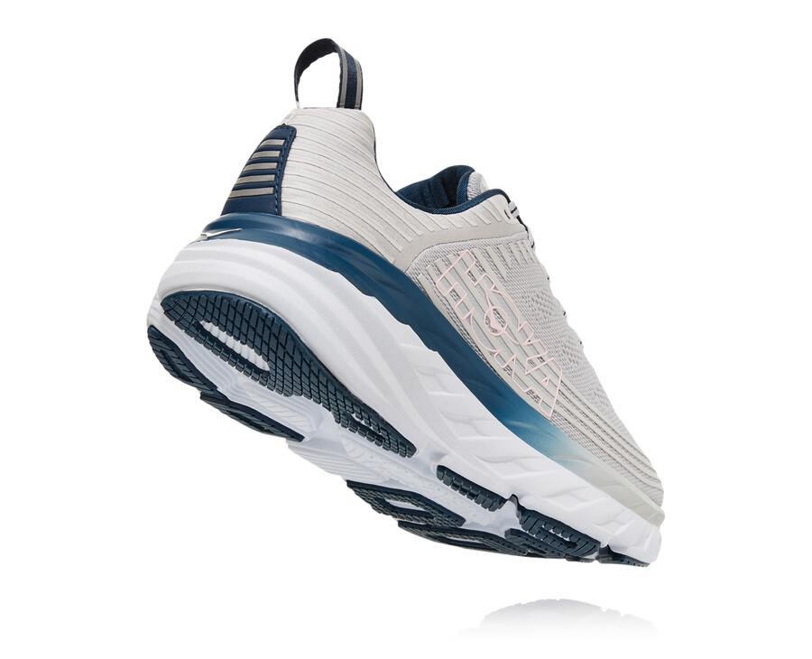 Hoka One One Vandresko Dame - Bondi 6 - Grå - 324815XOH